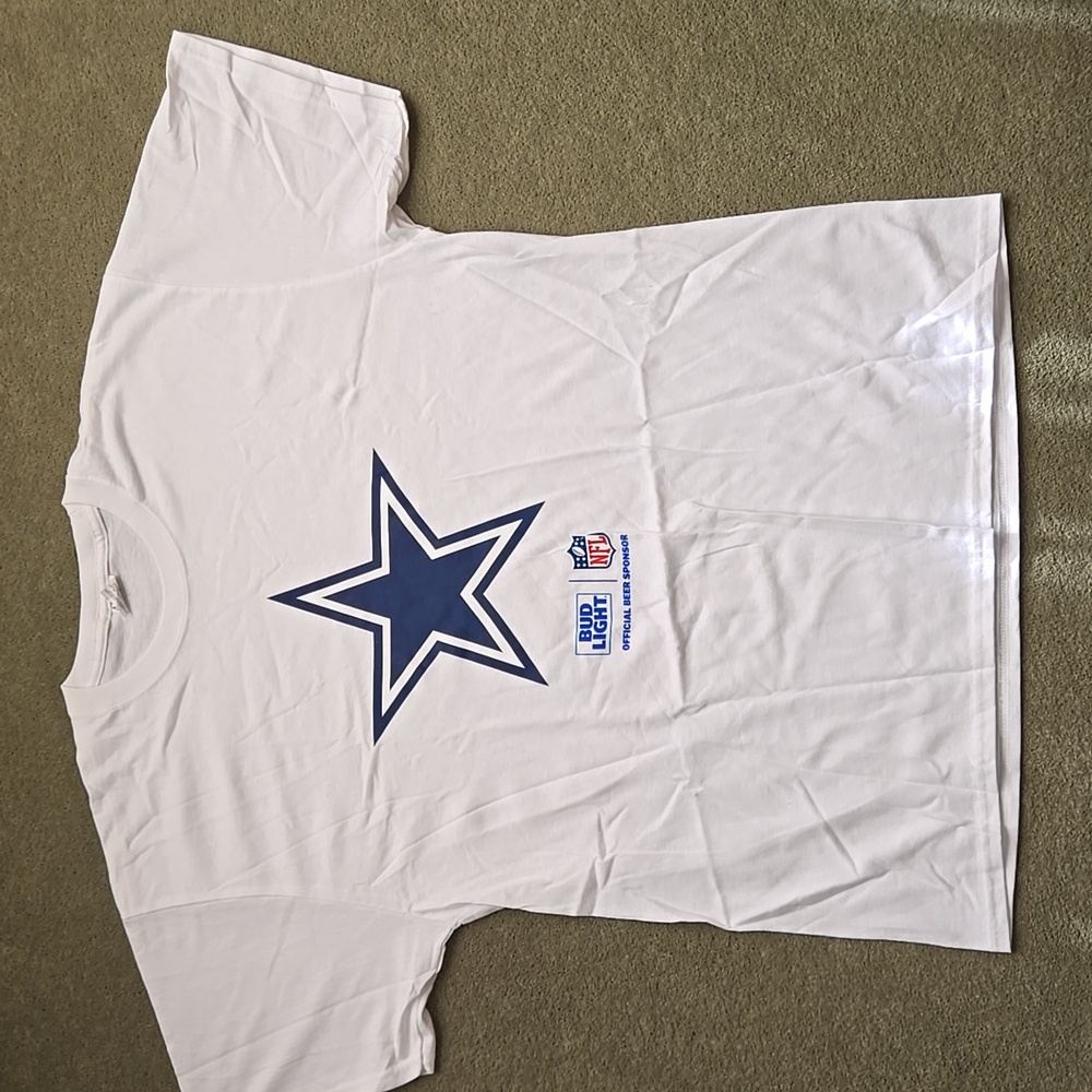 NFL Dallas Cowboys Bud Light Tee Shirt XL